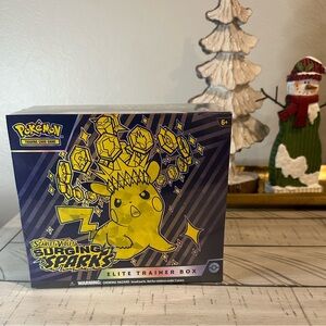 Pokémon Surging Sparks Elite Trainer Box Factory Sealed
